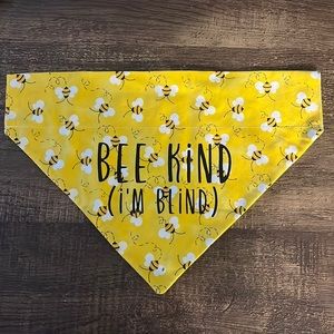 Blind Dog Handkerchief- Bee Kind I’m Blind